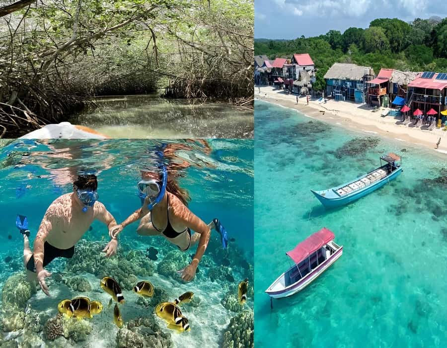 Cartagena: Visit 4 islands in a speedboat + plankton! - Morning pickup and the ride to La Bodeguita