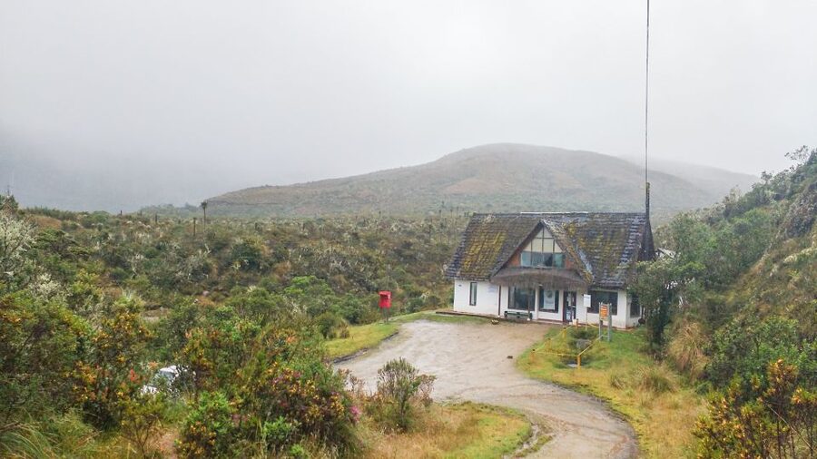 Chingaza: The Mountain of Water - The cabin stop and hot agua de panela