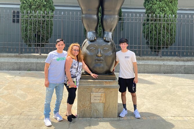 City Tour Medellin - Botero’s broad bronze figures at Plaza Botero