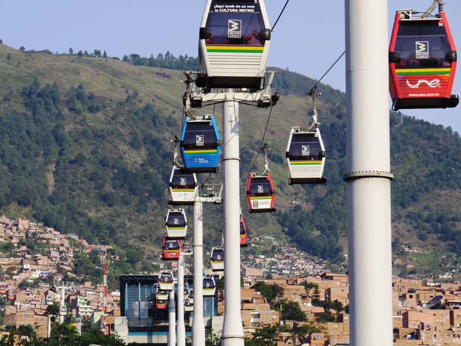 City Tour Medellin with a Chiva or a thematic van - Starting in El Poblado and heading downtown