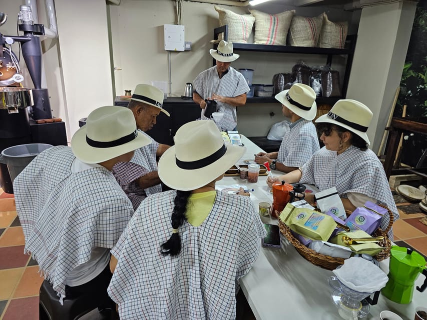 Coffee Experience with roasting show in Comuna 13 - The Coffee Cream Hand Exfoliation