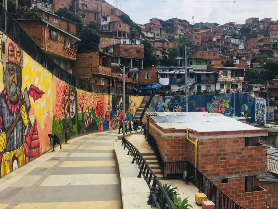 Comuna 13 and Downtown Medellín City Tour - Palacio de la Cultura and the city center