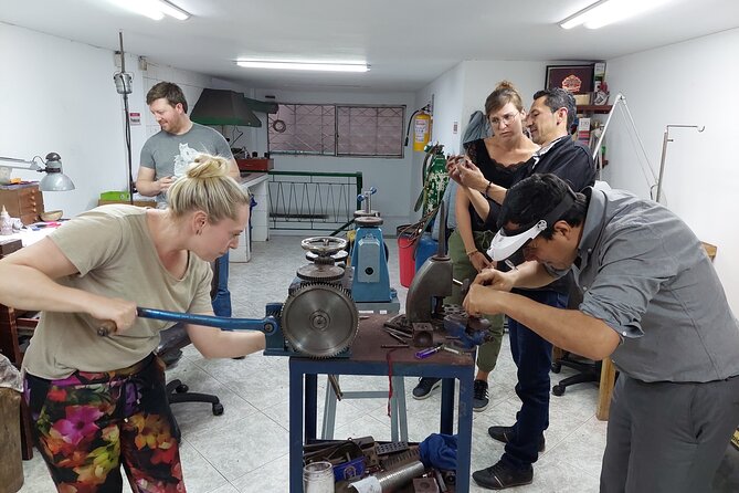 Create Your Own Colombian Emerald Ring - Handling the emerald carefully after the workshop