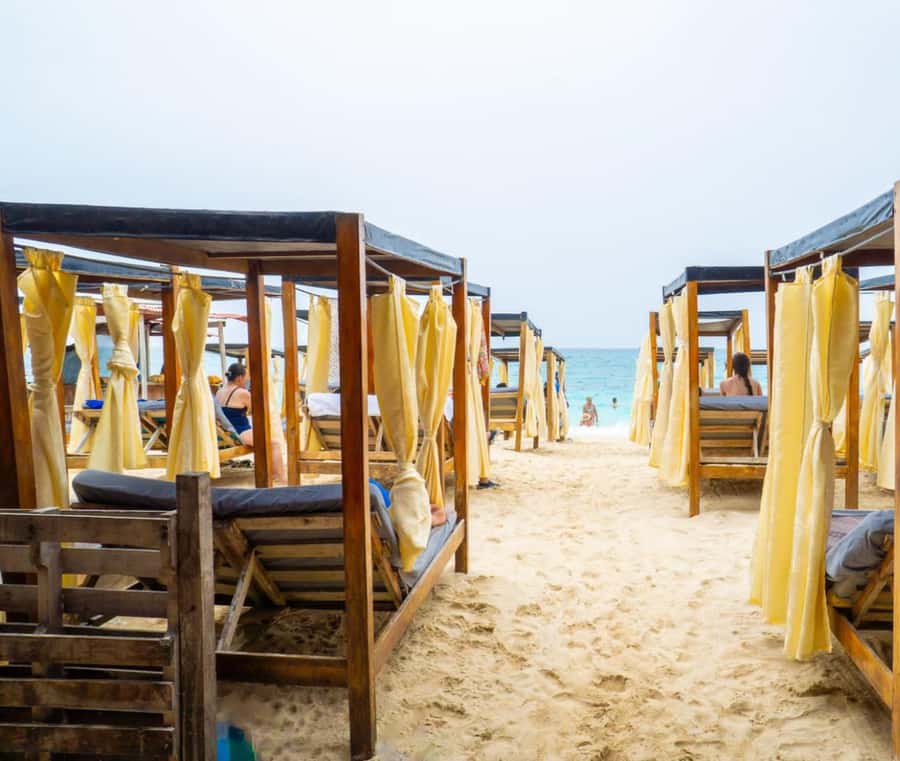 Daytour to Playa Tranquila VIP with Parasols, Lunch by bus! - What the $54 price really covers