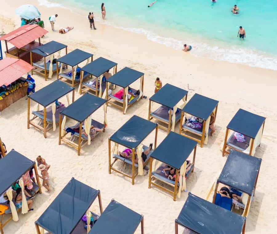 Daytour to Playa Tranquila VIP with Parasols, Lunch by bus! - The Cartagena pickup needs careful attention
