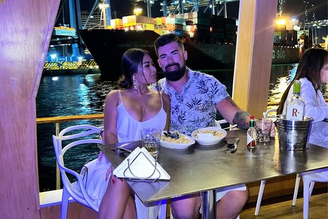 Dinner and Wine in Cartagena Bay aboard the Sibarita Master - Who will enjoy this evening most