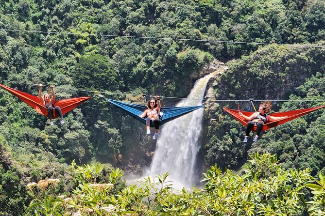 Dream Hammocks Plus Epic Zipline and Giant Waterfall Private Tour from Medellin - A Full Day in La Ceja, Not Just a Quick Attraction
