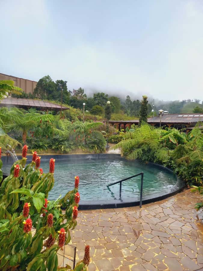 El Otoño Hot Springs Trip - Arriving at Hotel Termales El Otoño