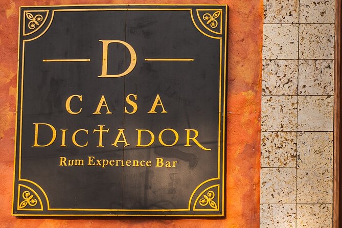 Exclusive Dictator Rum Tasting - What $77 buys you in Cartagena