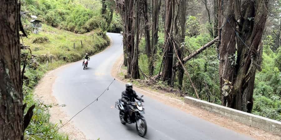 From Bogota: Mountains & Valleys Off-Road Motorcycle Tour - Leaving La Candelaria for the Cundinamarca Mountains