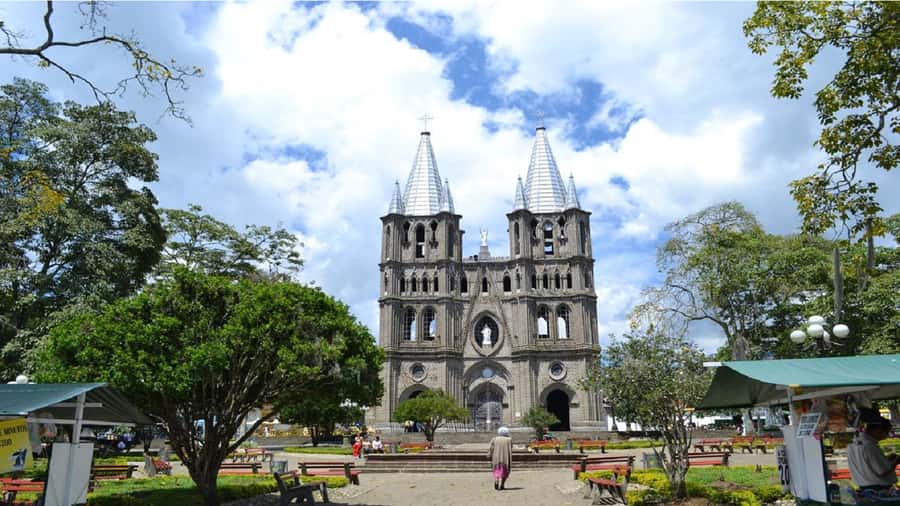 From Medellín: Jardín, Andes, and Hispania Day Trip - The Basilica of the Immaculate Conception