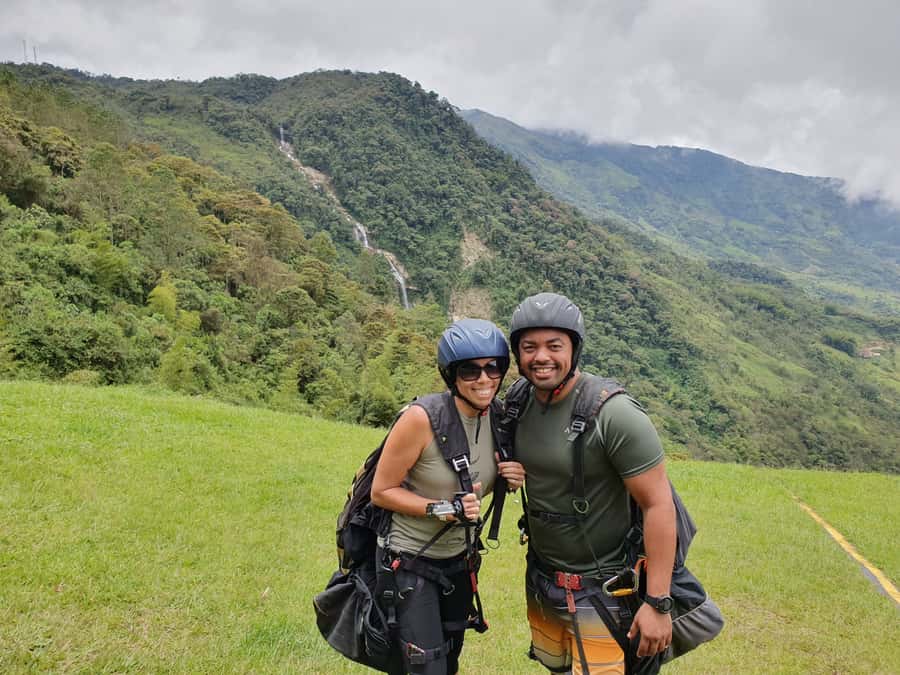 From Medellín: Paragliding and Rafting Combo Tour - Three hours on the Calderas River