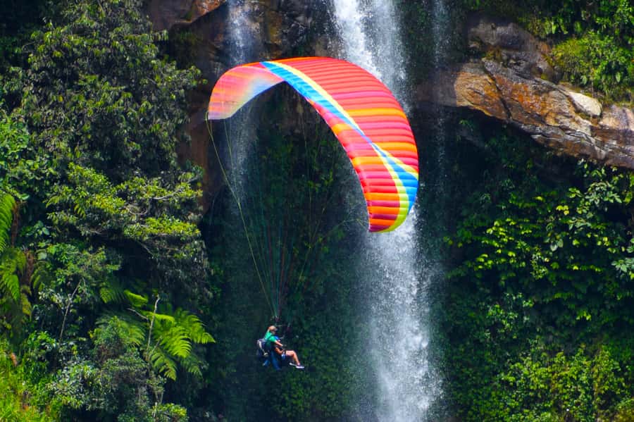 From Medellín: Paragliding and Rafting Combo Tour - What the $337 price really buys
