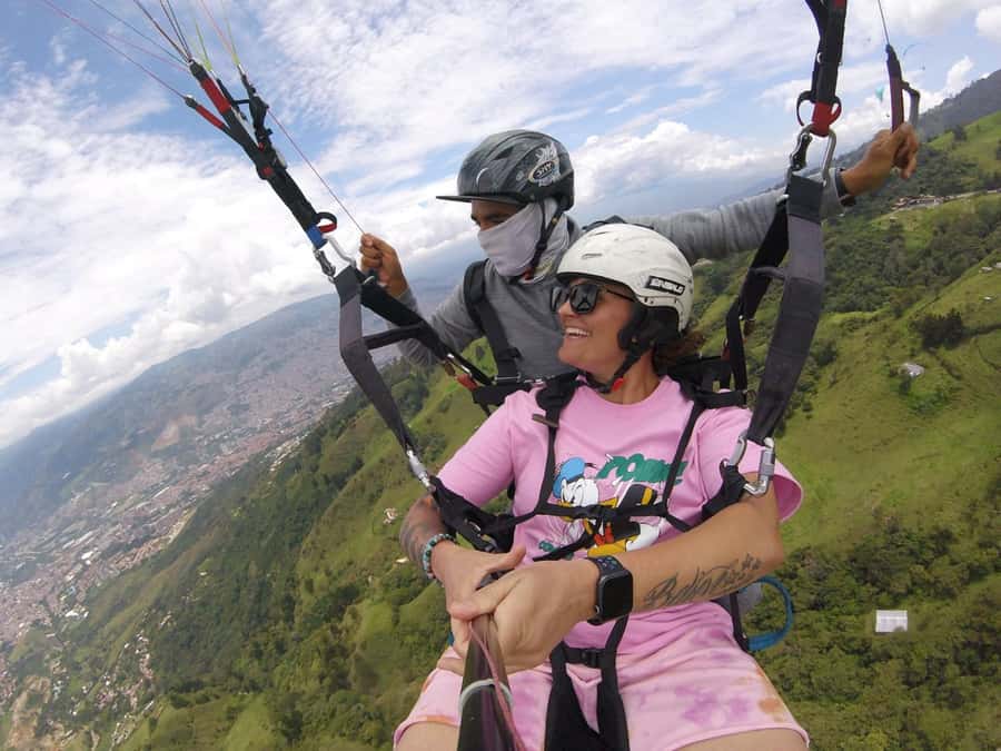 From Medellín: Paragliding Tour with GoPro Photos & Videos - GoPro Photos and Videos Included in the $109 Price