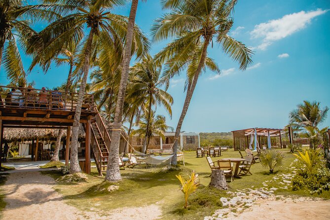 Full day at the beach club vista mare in tierra bomba - Group size and the feel of the day