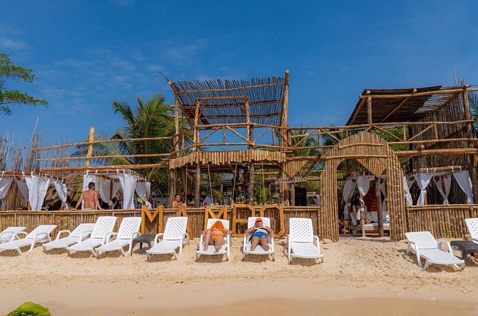 Full Day Experience in Playa Blanca with Lunch - Sun Chairs Included, Beach Beds Extra