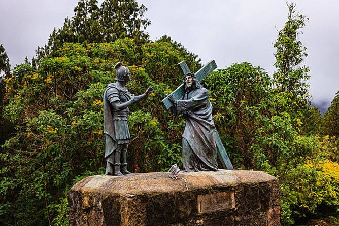 Full Day in Private Bogotá: Monserrate, Candelaria and Museums - Reaching the summit of Monserrate by funicular