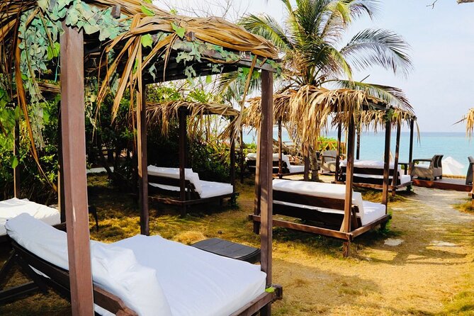 Full-Day Rosario Islands Tour in Cartagena Open Bar - Four hours on Isla Grande