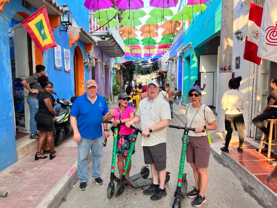Fun, Fast & Fresh Segway Tour of the Walled City & Getsemaní - Crossing into Getsemaní for murals and local energy