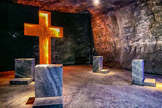 Gastronomic Zipaquira and salt cathedral (group tour) - Entering the Salt Cathedral beneath Zipaquirá