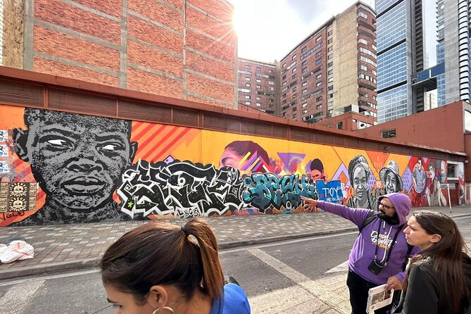 Graffiti Tour: a fascinating walk through a street art City - Venezuelan migration and the language of graffiti