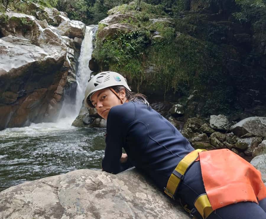 Guatapé Canyoning Adventure: Crystal Waters and Wildlife - Getting ready for eight stages of river action