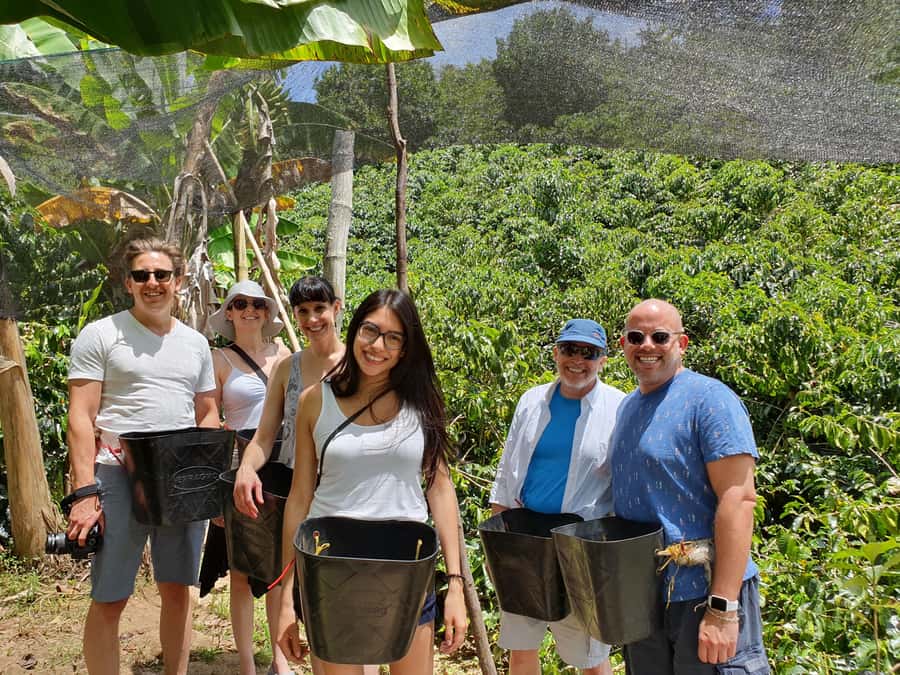 Guatape Coffee Villa including Rock Town & Waterfall - Leaving Medellín in a private vehicle