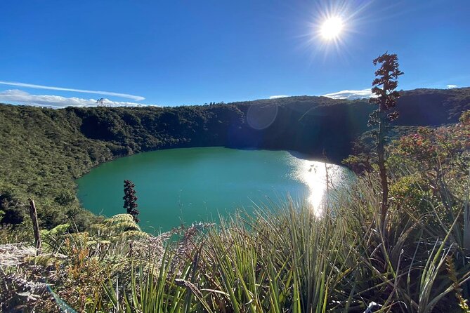 Guatavita Lake - Salt Cathedral - A short stop in Guatavita town
