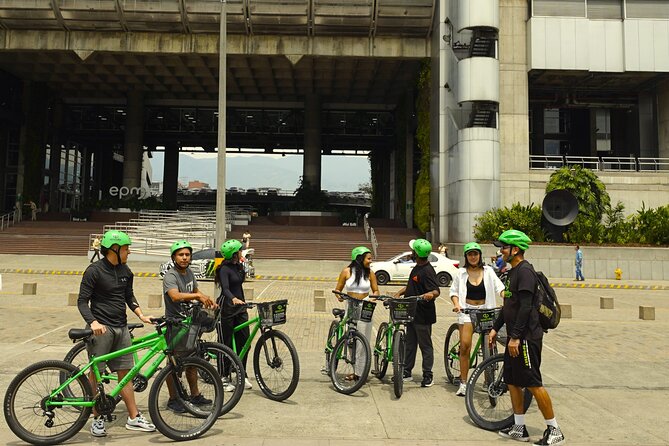 Half Day Bike Tour in Medellin - Local snack, Coffee or Beer - Plaza Botero and the center of Medellín