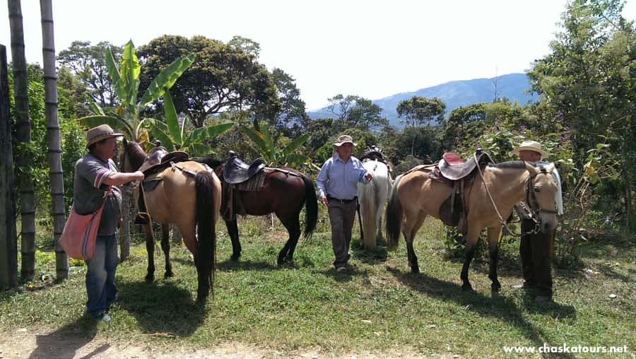 Horseback Riding Tour and visit to Tablón, Chaquira, Pelota - La Chaquira: the first major viewpoint