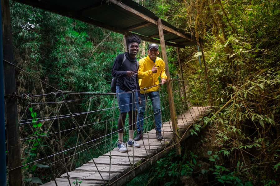 La Chorrera and Chiflon Waterfalls Private Hike Tour - Returning through Choachí and the lunch question