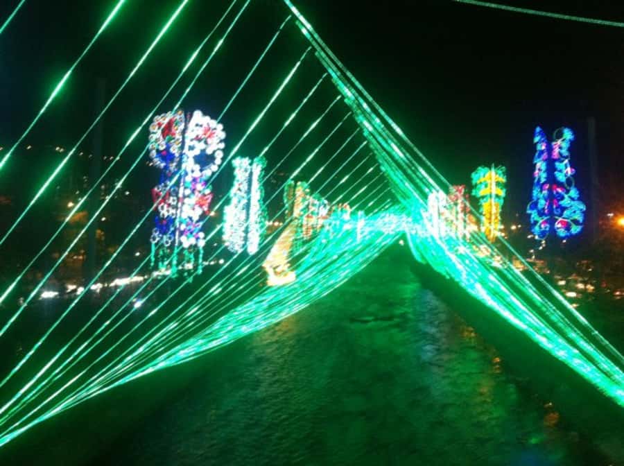 Medellin Christmas Lights Tour - Two more decorated areas and flexible free time
