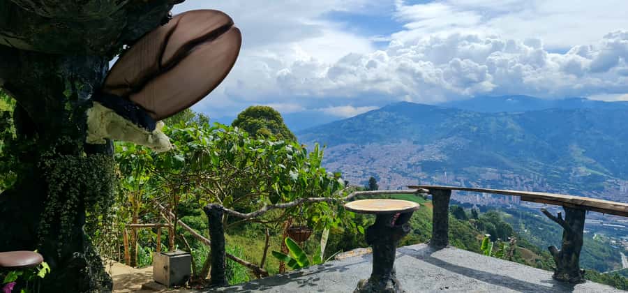 Medellin: Coffee Tour and Wellness Spa - Tasting Colombian coffee at the farm