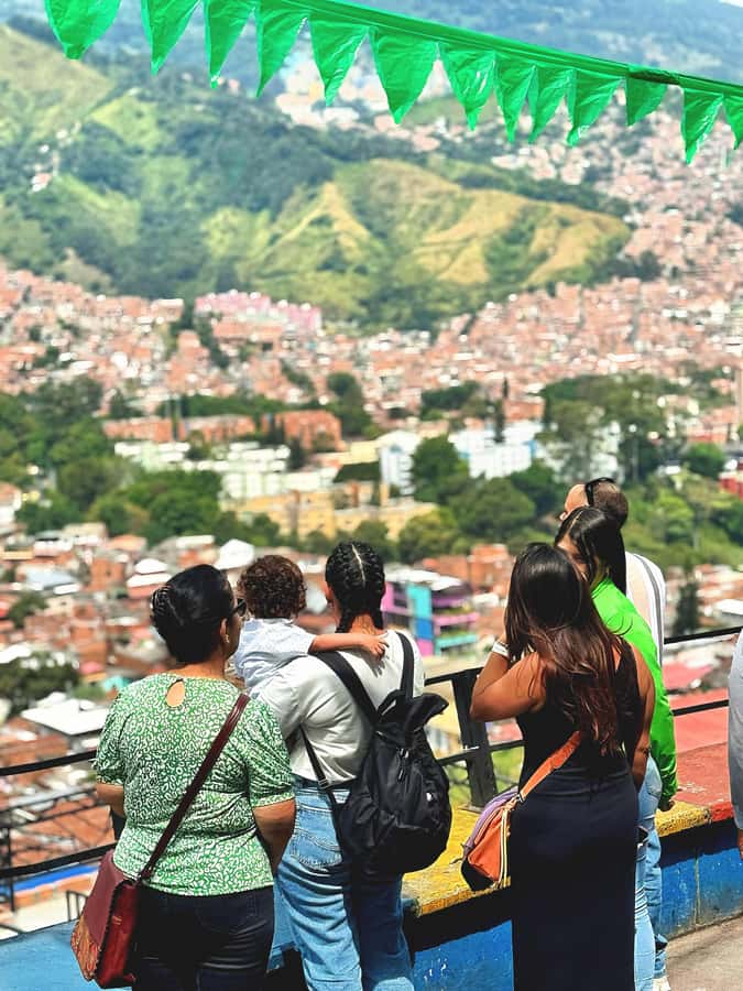 Medellín Comuna 13 local guides snacks and your own graffiti - Creating Your Own Graffiti