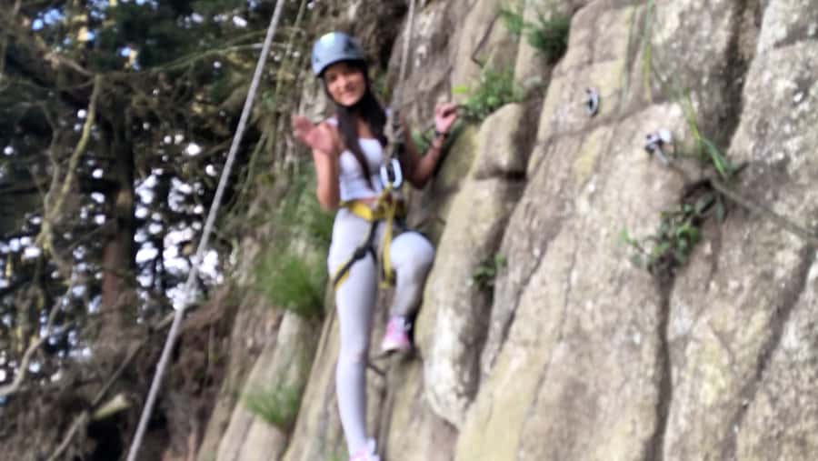 Medellin: Day Trip to Private Zipline and Waterfall Trek - The second line and suspension bridge choice