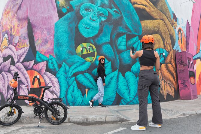 Medellín Essential: history & local life on E-bike - Parque San Antonio: art, violence, and memory