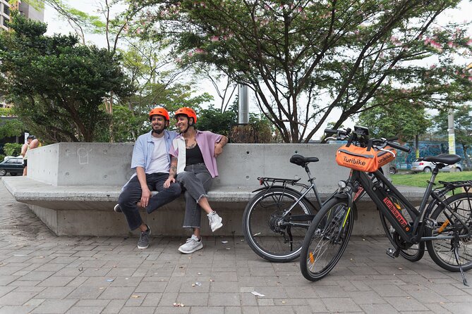 Medellín Essential: history & local life on E-bike - Parque de las Luces and Medellín after dark
