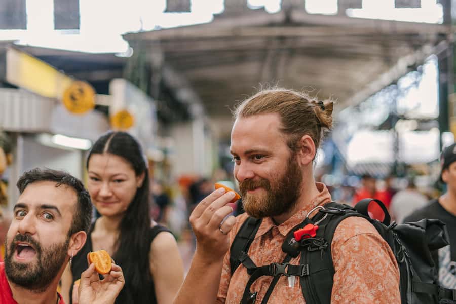 Medellín: Guided Exotic Fruits Tour - Walking Through the Fruit Stalls