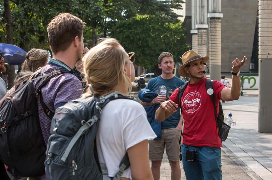 Medellin Historic Walking Tour - El Hueco: Commerce, Movement, and Street Food
