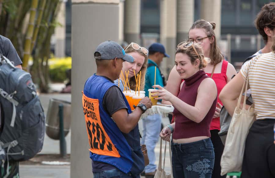 Medellin Historic Walking Tour - National Palace Mall and the Practical Midway Break