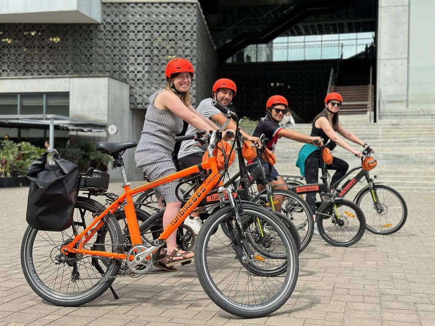 Medellín: History & Local Life Essentials Tour on an E-Bike - Perpetuo Socorro and the Creative District