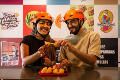 Local neighborhoods and included food on e-bike