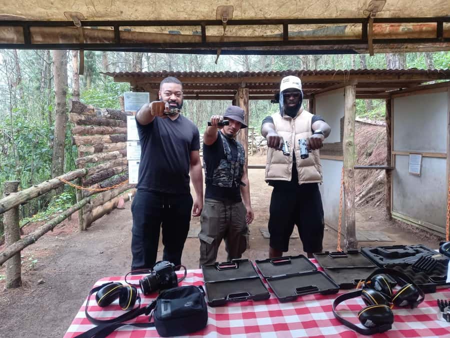 Medellin Outdoor Shooting Range Adventure - Outdoor views add more than a backdrop