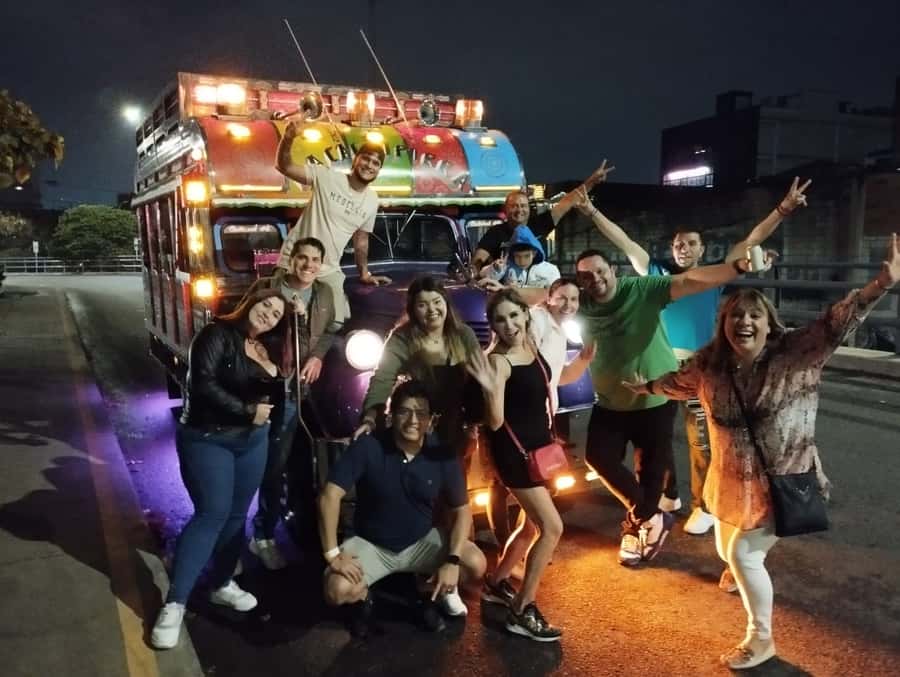 Medellin: Party Bus with DJ & Street Food Tastings - Language, timing, and cancellation flexibility