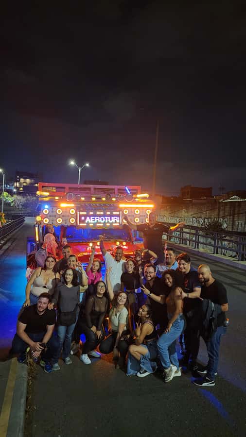 Medellin: Party Bus with DJ & Street Food Tastings - What the Medellín party bus is really like