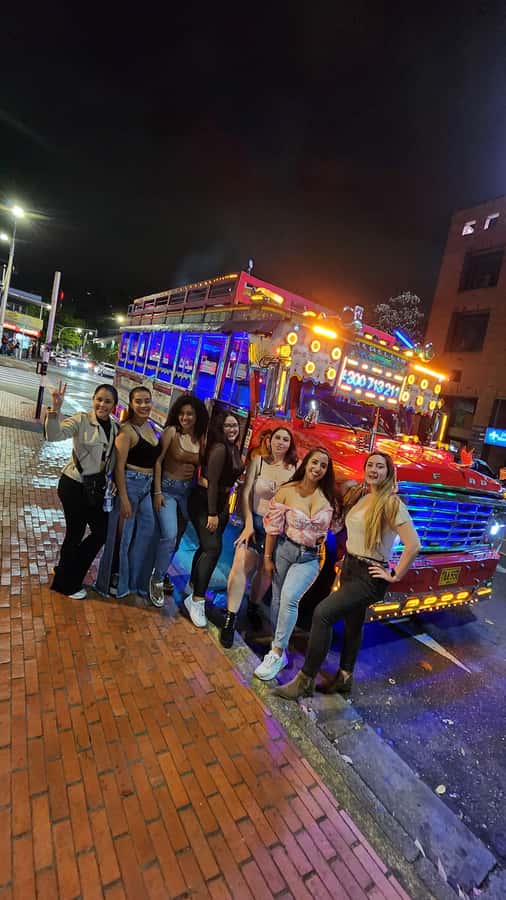 Medellin: Party Bus with DJ & Street Food Tastings - Provenza: Medellín nightlife in its most social form