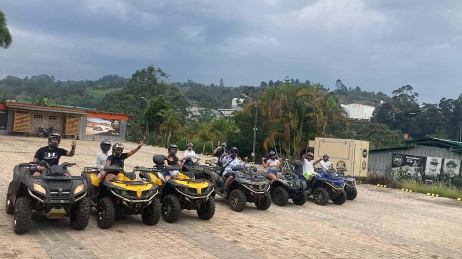 Medellin: Private ATV TOUR 1.5H - Riding the Mountain Trails for 1.5 Hours