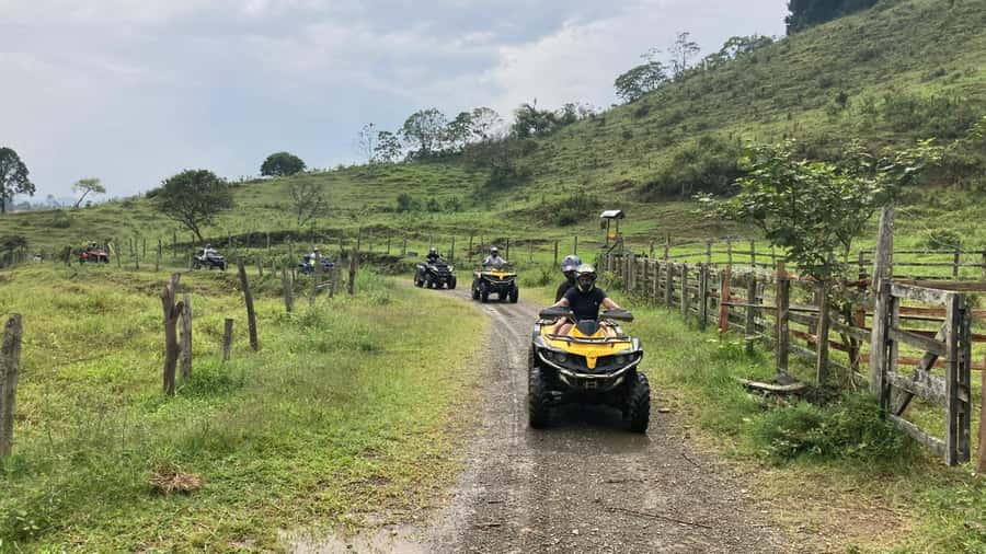 Medellin: Private ATV TOUR 1.5H - The Waterfall Stop Adds a Welcome Pause