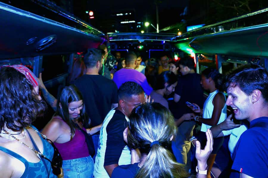 Medellin: Rumbero Party Bus with all the beer you can drink - Who will enjoy this most?