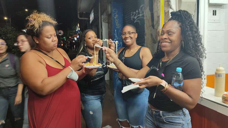 Medellin: Street Food and Poblado Rooftop Tour with a Local - Five Colombian foods, served as a full meal